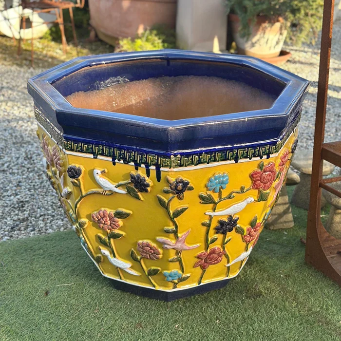 Vaso cinese smaltato